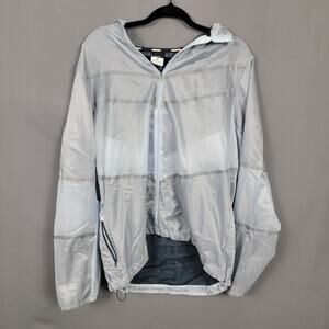 Nike Running Lightweight Anorak Windbreaker Hooded Nylon Jacket